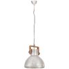 Hänglampa industriell vintage 25 W silver rund 40 cm E27 vidaXL ⌀40 cm – miniatyr 3