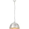 Hänglampa industriell vintage 25 W silver rund 41 cm E27 vidaXL Φ 41 cm – miniatyr 3