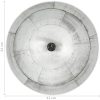 Hänglampa industriell vintage 25 W silver rund 41 cm E27 vidaXL Φ 41 cm – miniatyr 10