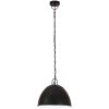 Hänglampa industriell vintage 25 W svart rund 31 cm E27 vidaXL Φ 31 cm – miniatyr 3