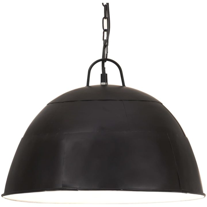 Hänglampa industriell vintage 25 W svart rund 41 cm E27 vidaXL Φ 41 cm – bild 2