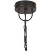 Hänglampa industriell vintage 25 W svart rund 41 cm E27 vidaXL Φ 41 cm – miniatyr 5