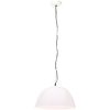 Hänglampa industriell vintage 25 W vit rund 41 cm E27 vidaXL Φ 41 cm – miniatyr 3