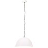 Hänglampa industriell vintage 25 W vit rund 41 cm E27 vidaXL Φ 41 cm – miniatyr 4