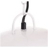 Hänglampa industriell vintage 25 W vit rund 41 cm E27 vidaXL Φ 41 cm – miniatyr 6