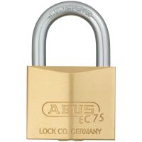 Hänglås 75/40 Ec75 Mässing ABUS