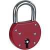 Hänglås Brandkår Silver ABUS NYCKEL TILL 465/60 RÖD – miniatyr 4