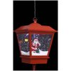 Hänglykta med LED och jultomte röd 27x27x45 cm vidaXL – miniatyr 6