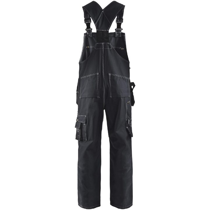 Hängselbyxa 26001370 Svart BLÅKLÄDER HÄNGSELBYXA 26001370 SVART 44 – bild 2