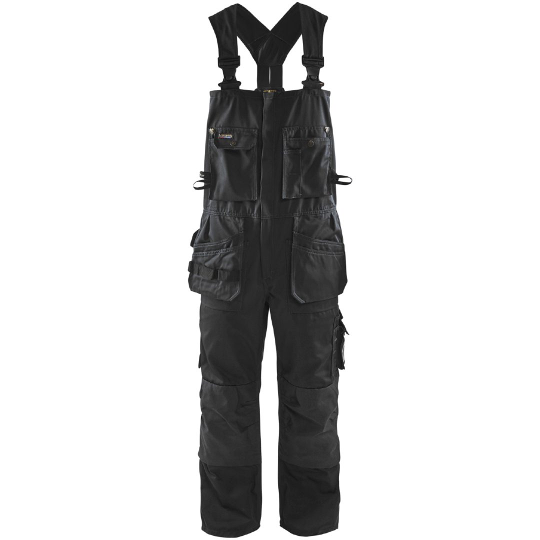 Hängselbyxa 26001860 Svart BLÅKLÄDER HÄNGSELBYXA 26001860 SVART 44