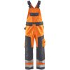 Hängselbyxa 26601811 Grå / Hivisorange BLÅKLÄDER Herr c64 – miniatyr 1