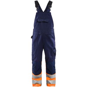 Hängselbyxa 26621800 Marin / Hivisorange BLÅKLÄDER