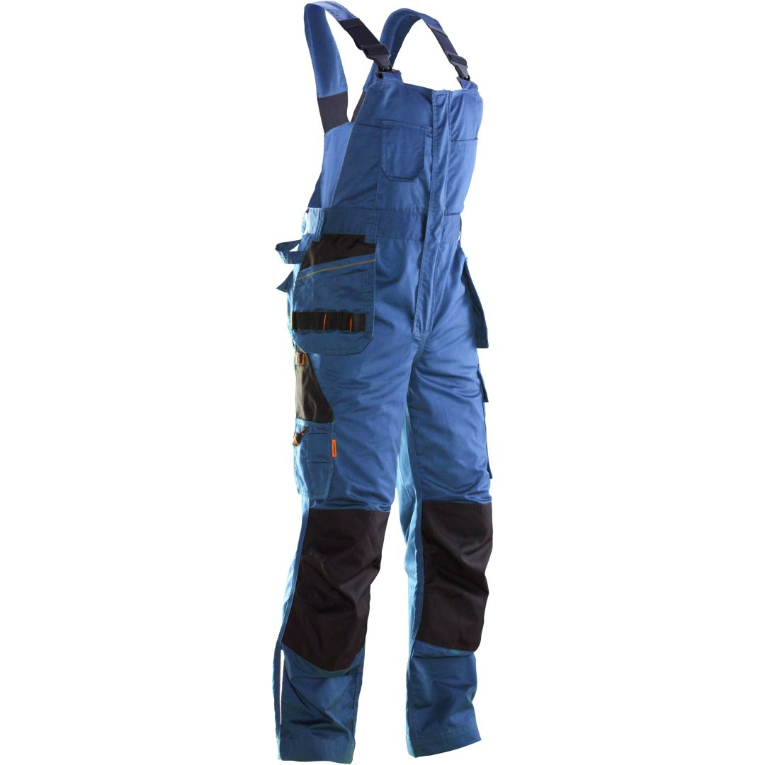 Hängselbyxa 3730 Practical Blå/Svart Jobman C42