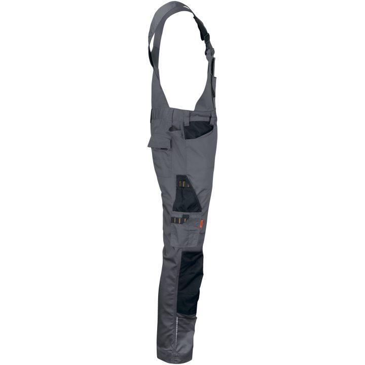 Hängselbyxa 3730 Practical Mörkgrå/Svart Jobman C42 – bild 4