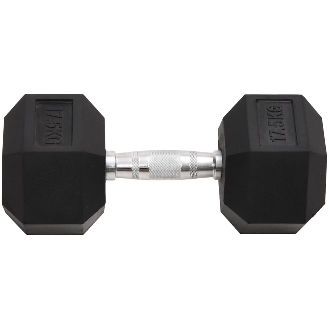 Hantel 17,5 kg gjutjärn vidaXL – bild 3
