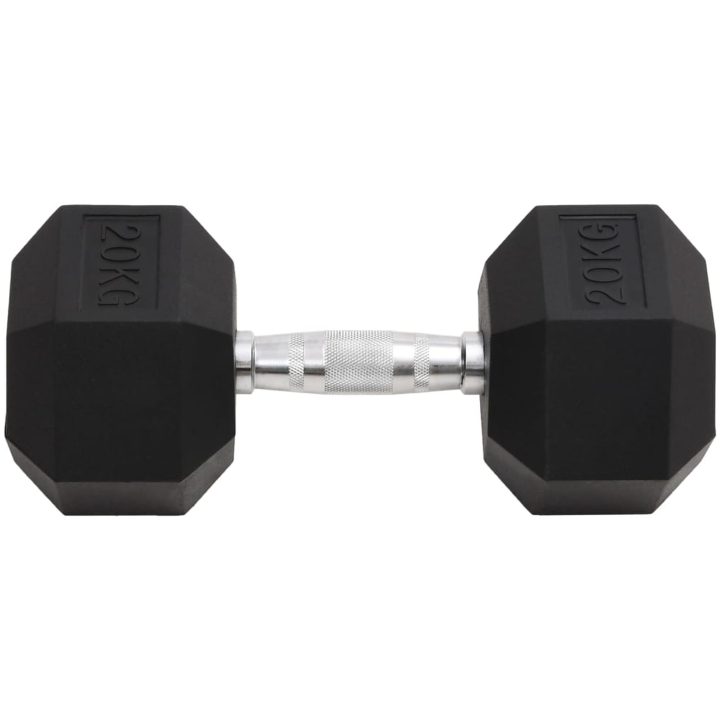 Hantel 20 kg gjutjärn vidaXL – bild 2