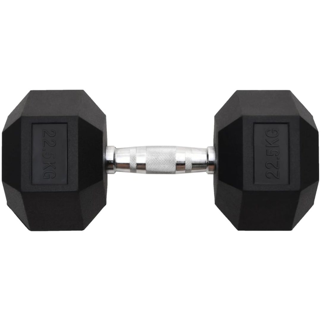 Hantel 22,5 kg gjutjärn vidaXL – bild 3