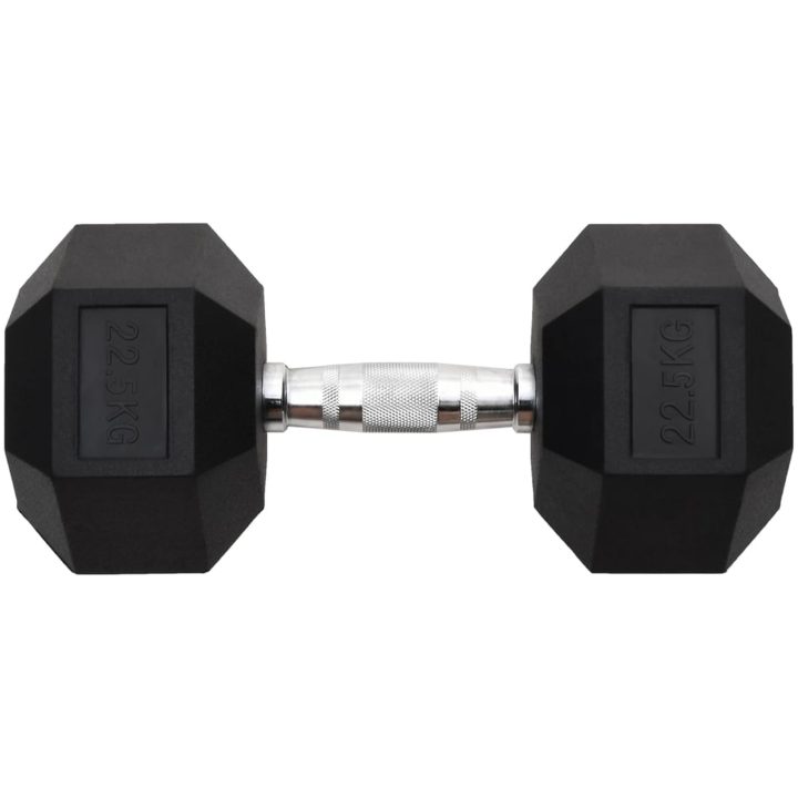 Hantel 22,5 kg gjutjärn vidaXL – bild 3
