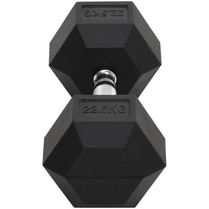 Hantel 22,5 kg gjutjärn vidaXL – bild 4