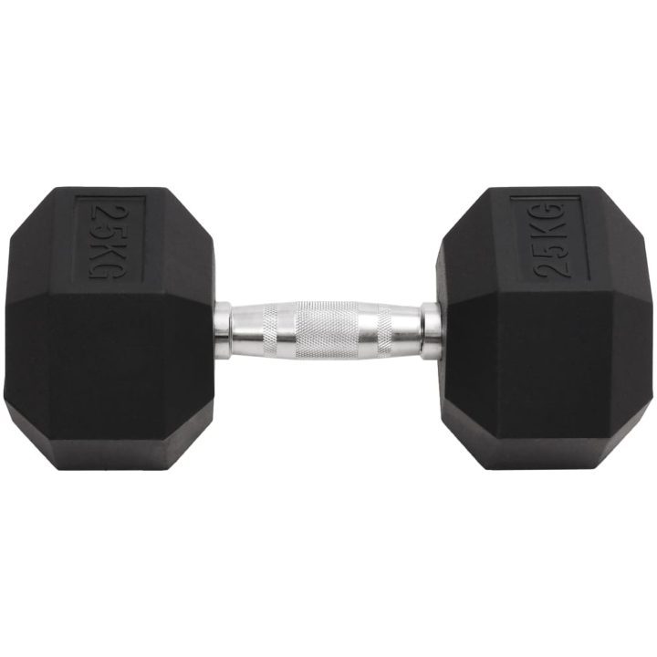 Hantel 25 kg gjutjärn vidaXL – bild 2