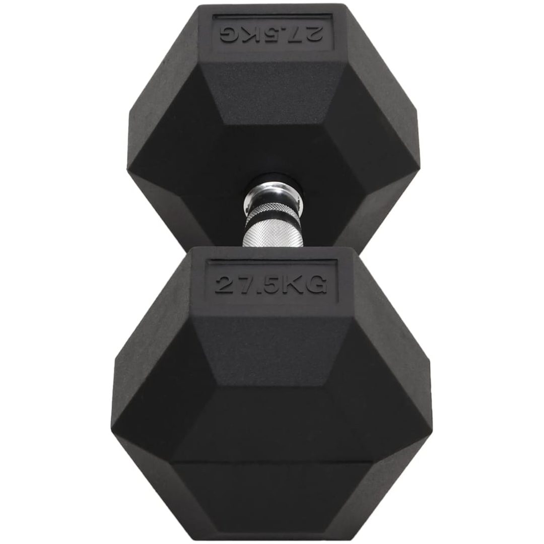 Hantel 27,5 kg gjutjärn vidaXL – bild 4