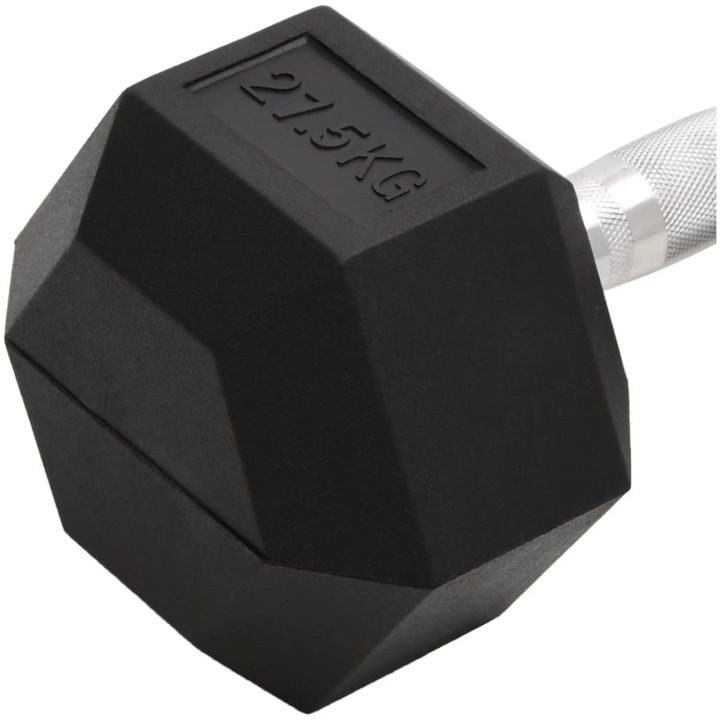 Hantel 27,5 kg gjutjärn vidaXL – bild 5