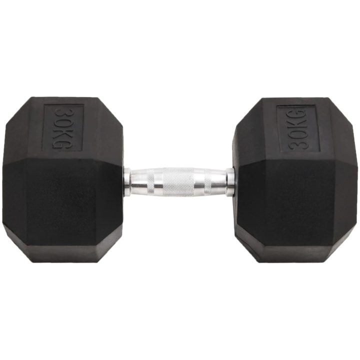 Hantel 30 kg gjutjärn vidaXL – bild 2