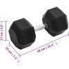 Hantel 30 kg gjutjärn vidaXL – miniatyr 7