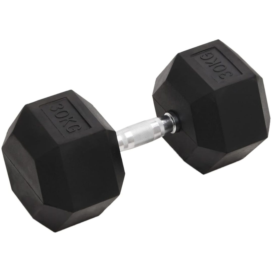 Hantel 30 kg gjutjärn vidaXL
