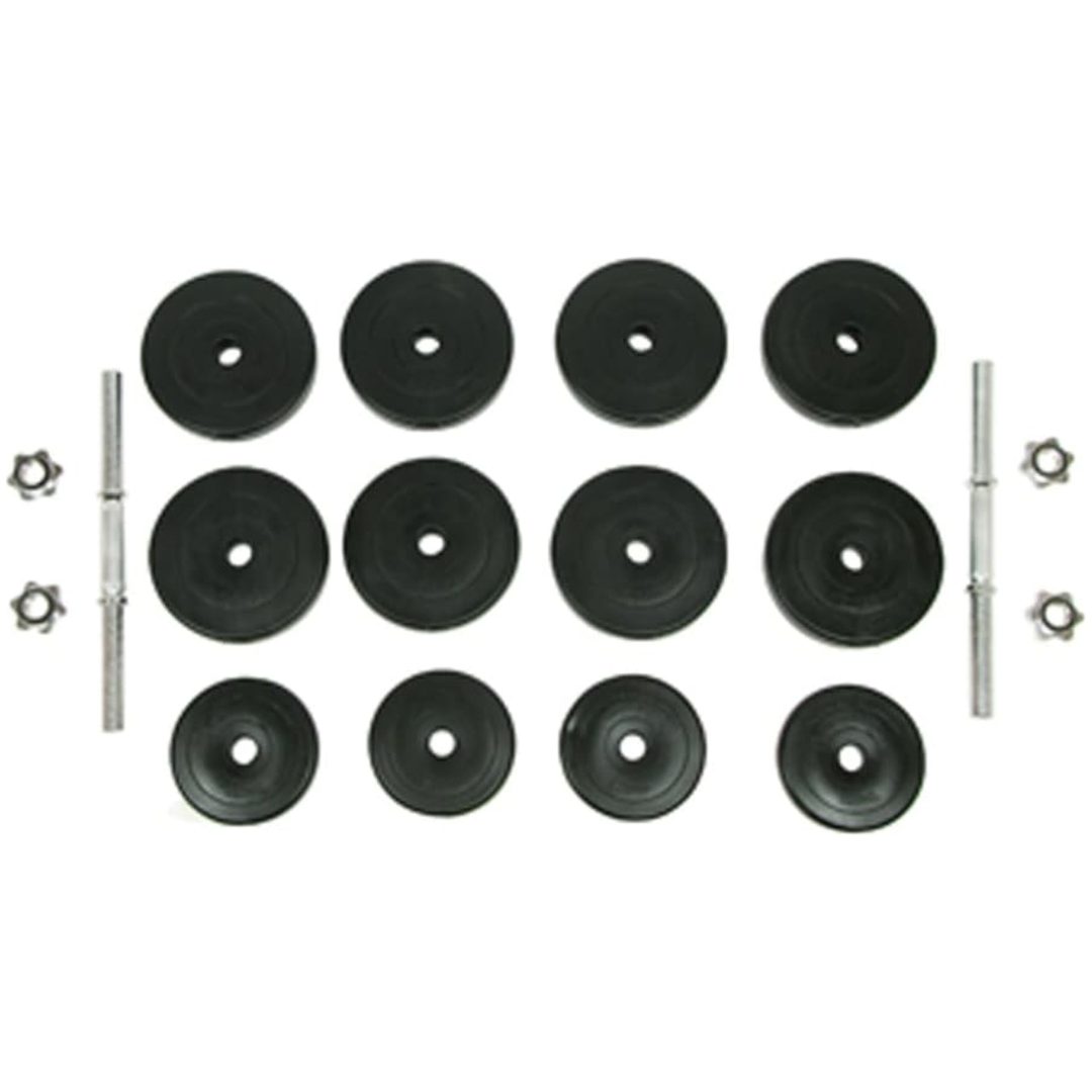 Hantelset 18 delar 30 kg vidaXL – bild 2