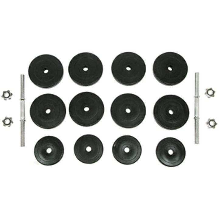 Hantelset 18 delar 30 kg vidaXL – bild 2