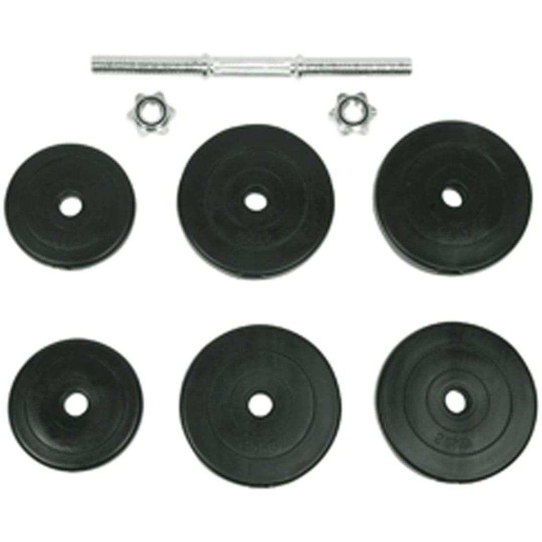 Hantelset 9 delar 15 kg vidaXL – bild 2