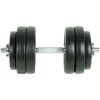 Hantelset 9 delar 15 kg vidaXL – miniatyr 1