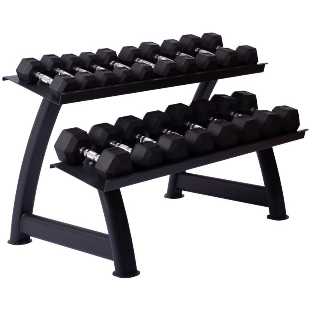 Hantelställ Hexhantlar Master Fitness – bild 2