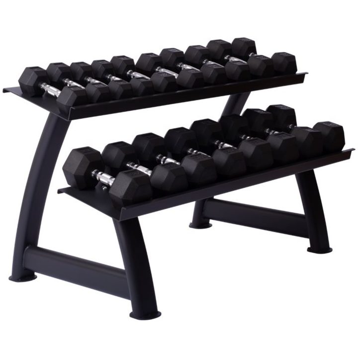 Hantelställ Hexhantlar Master Fitness – bild 2