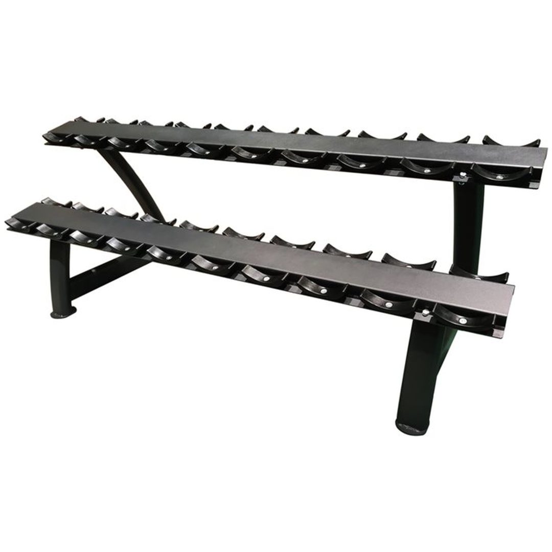 Hantelställ Rund 2-Plan Master Fitness