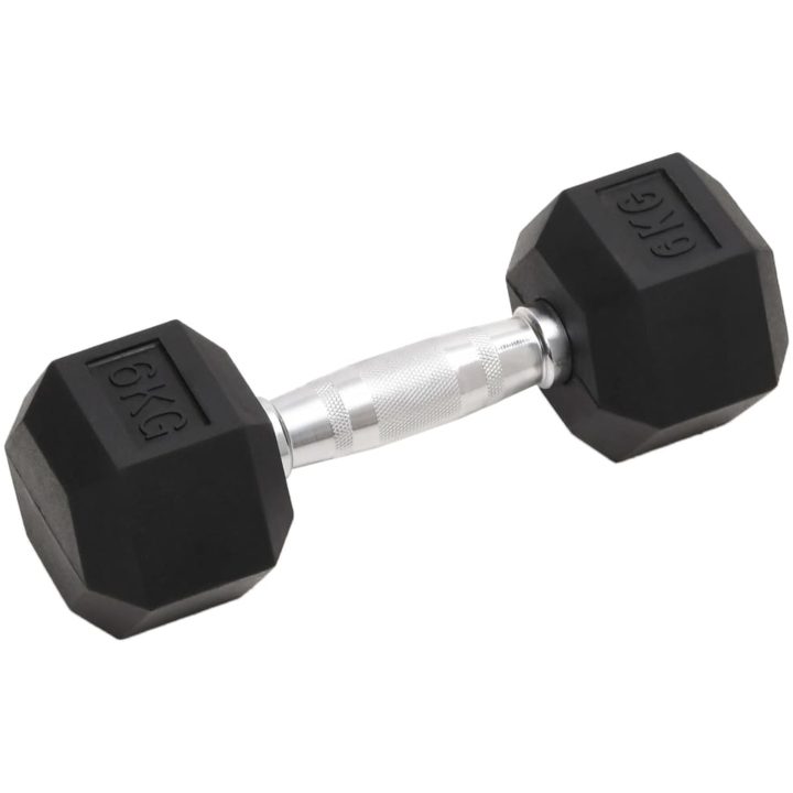 Hantlar 2 st 12 kg gjutjärn vidaXL – bild 2