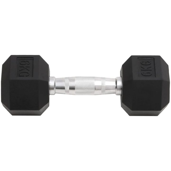Hantlar 2 st 12 kg gjutjärn vidaXL – bild 3