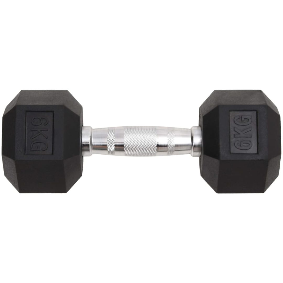 Hantlar 2 st 12 kg gjutjärn vidaXL – bild 4