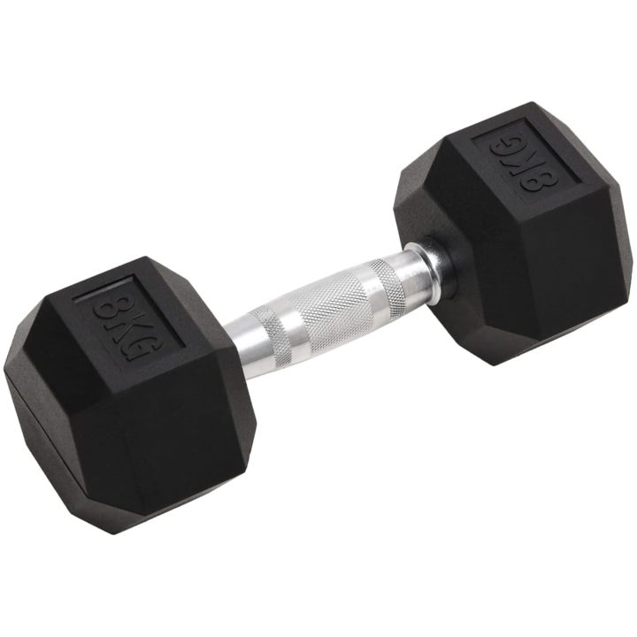 Hantlar 2 st 16 kg gjutjärn vidaXL – bild 2