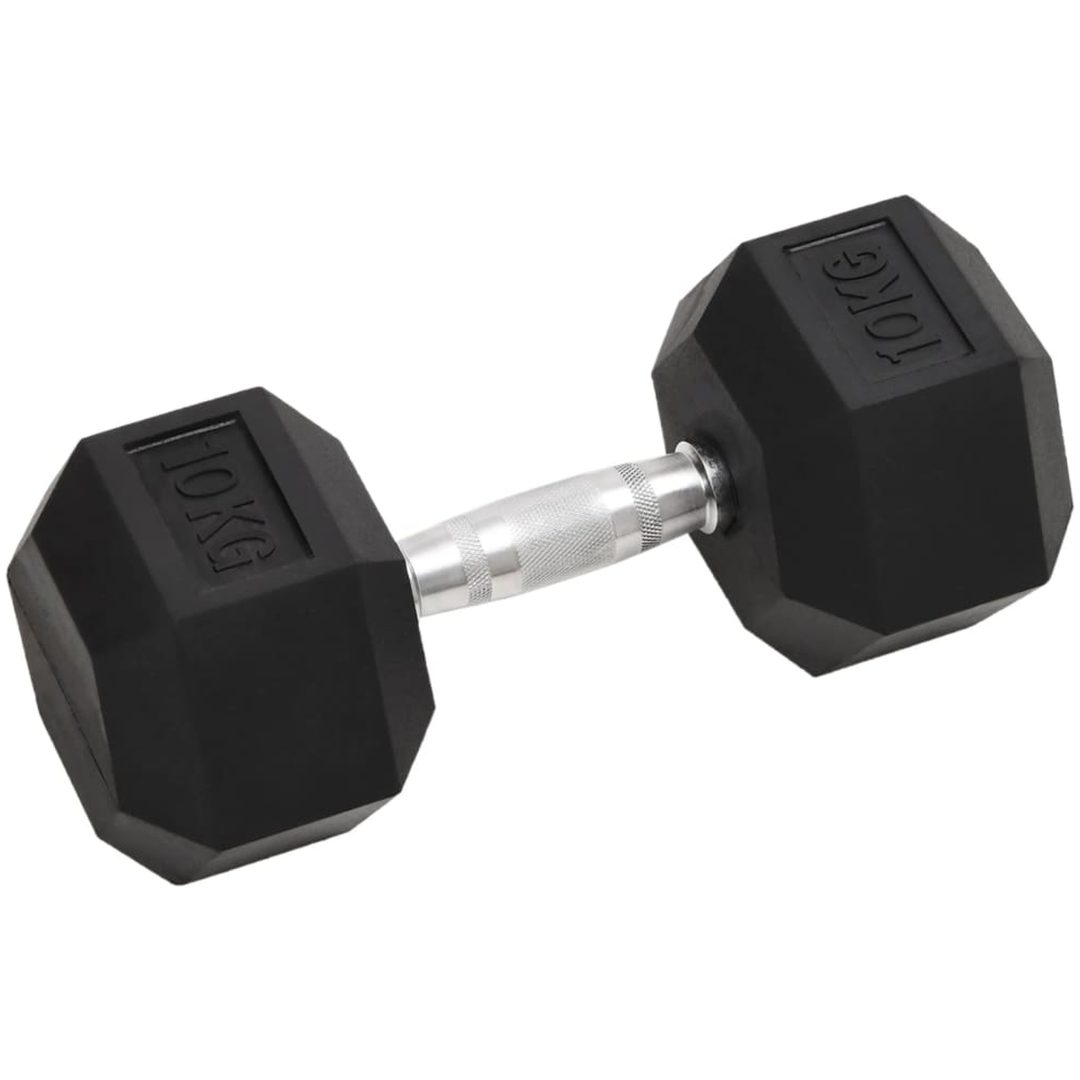 Hantlar 2 st 20 kg gjutjärn vidaXL – bild 2