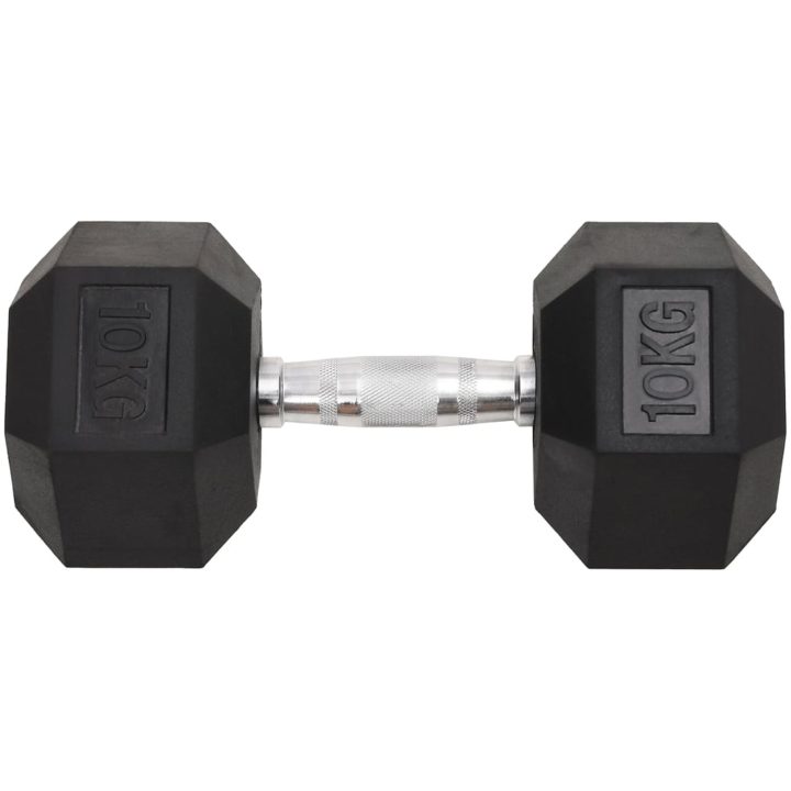 Hantlar 2 st 20 kg gjutjärn vidaXL – bild 3