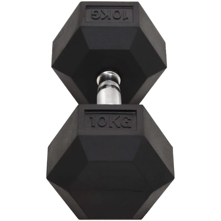 Hantlar 2 st 20 kg gjutjärn vidaXL – bild 5
