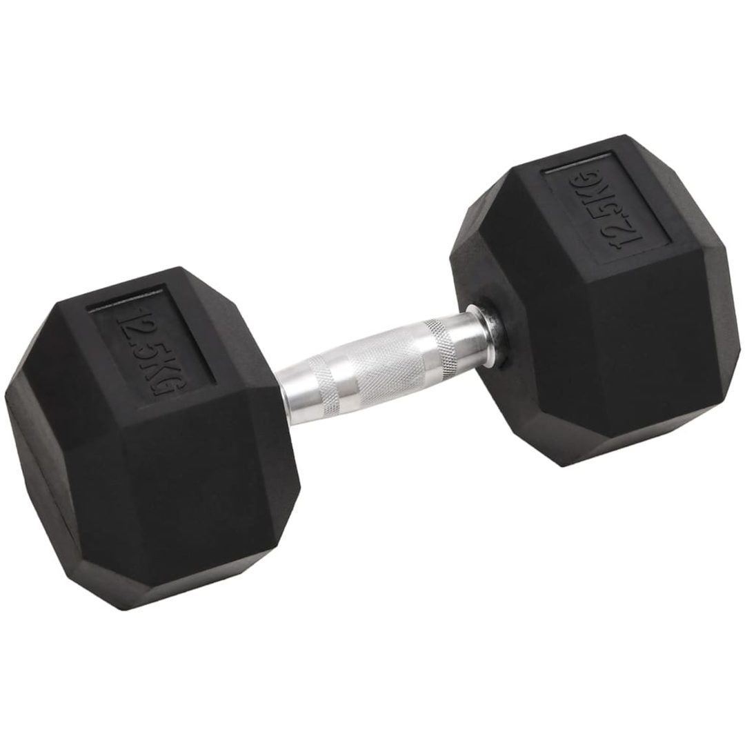 Hantlar 2 st 25 kg gjutjärn vidaXL – bild 2