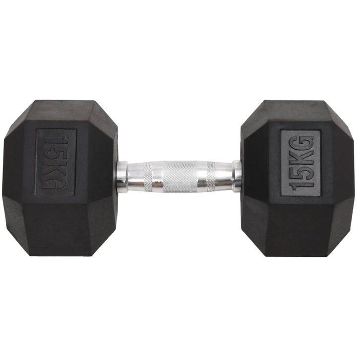 Hantlar 2 st 30 kg gjutjärn vidaXL – bild 3