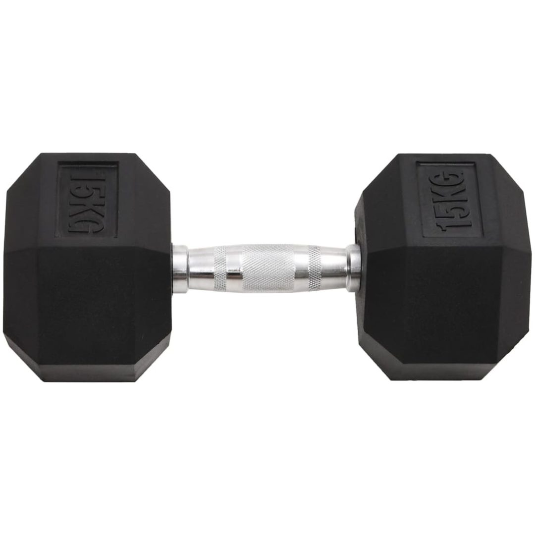 Hantlar 2 st 30 kg gjutjärn vidaXL – bild 4