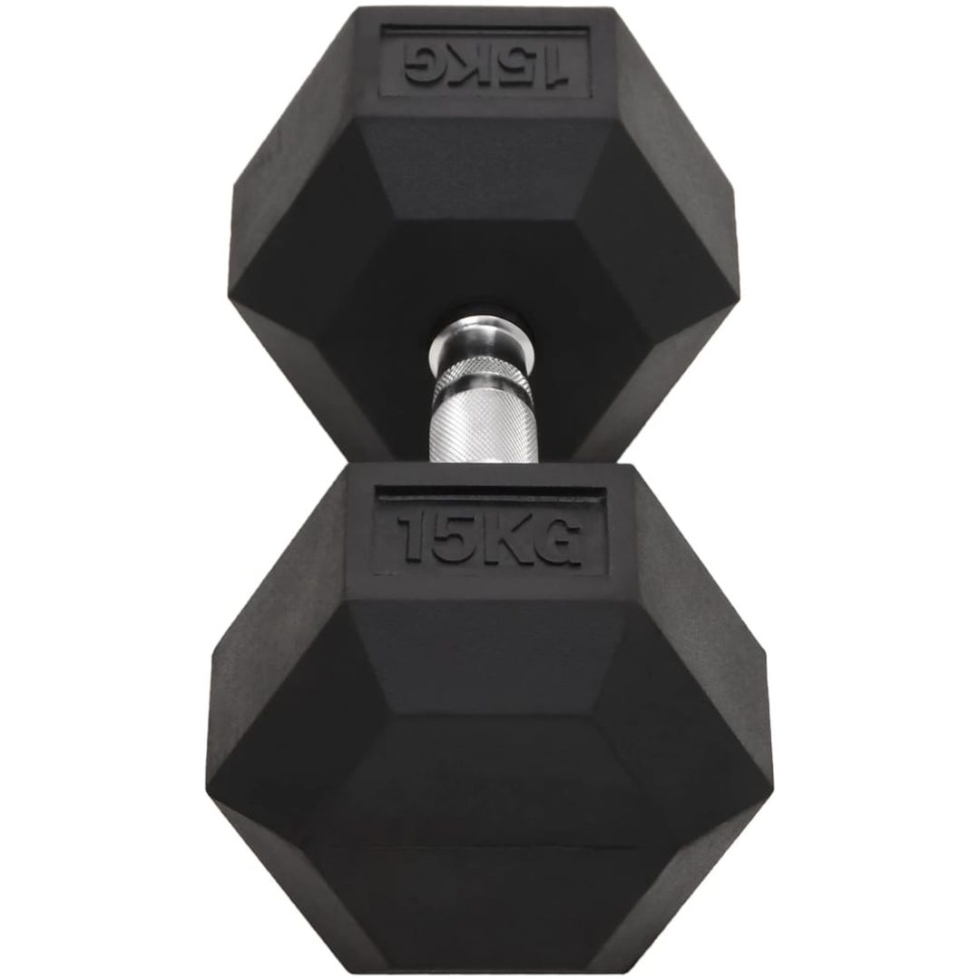 Hantlar 2 st 30 kg gjutjärn vidaXL – bild 5