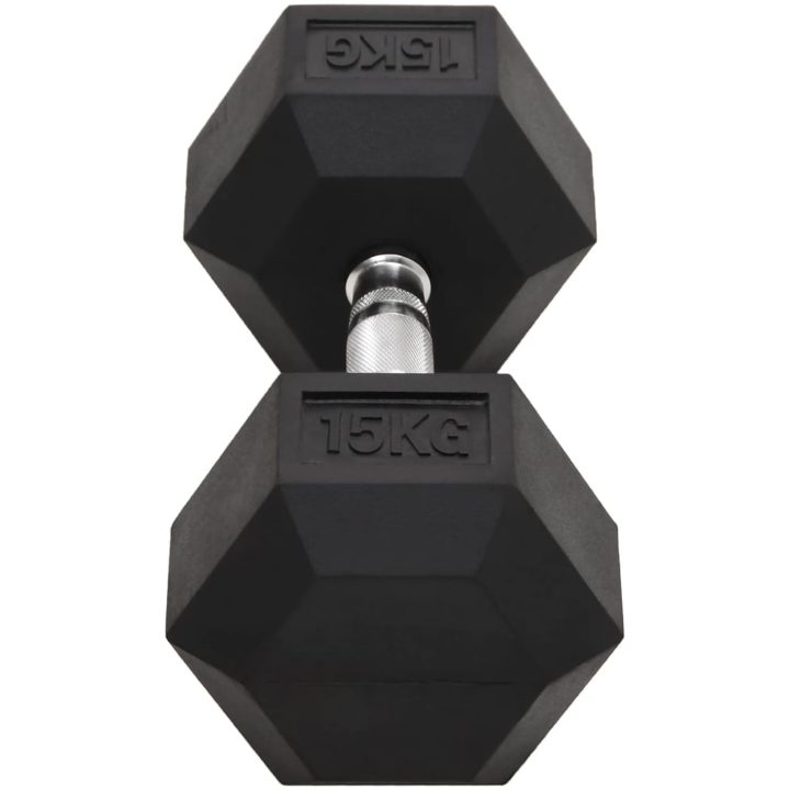 Hantlar 2 st 30 kg gjutjärn vidaXL – bild 5