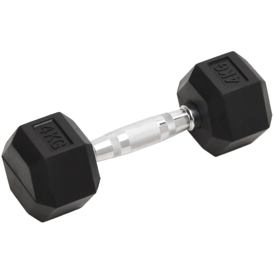 Hantlar 2 st 8 kg gjutjärn vidaXL – bild 2