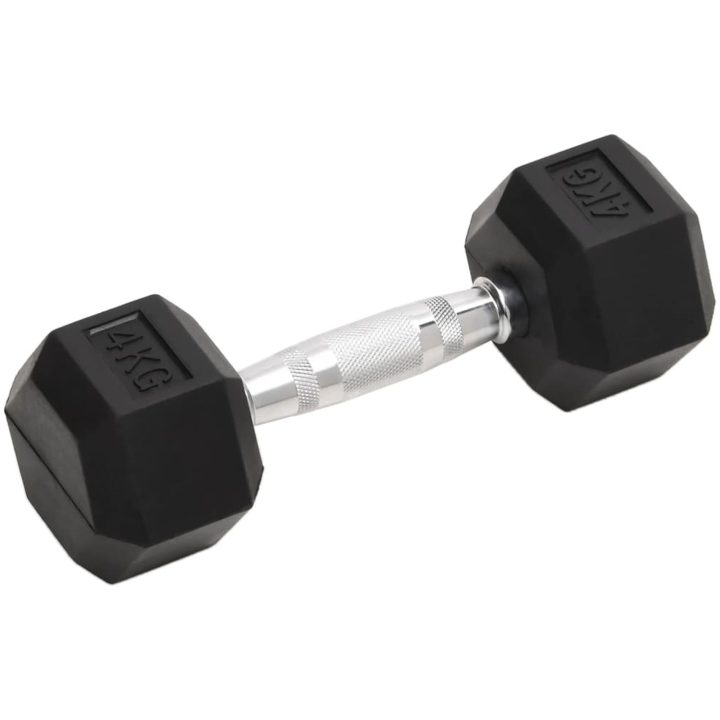 Hantlar 2 st 8 kg gjutjärn vidaXL – bild 2